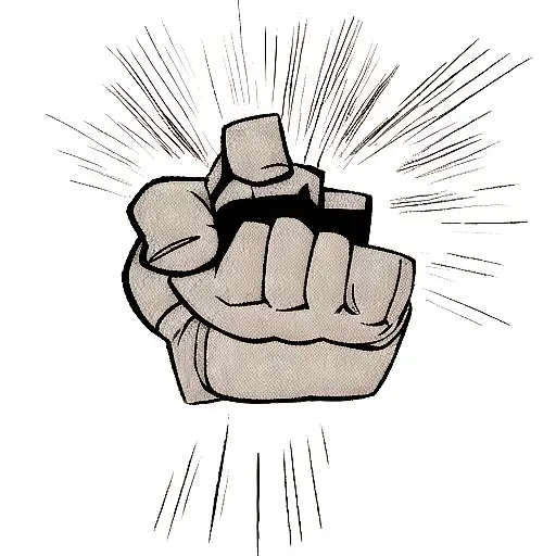 fist tattoo design idea