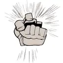 fist tattoo design idea