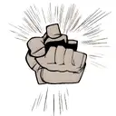 fist tattoo design idea