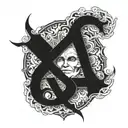 999 that doesnt look like 666 tattoo design idea