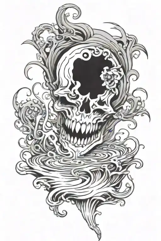 I hate being alone I long for that feeling to not feel at all The higher I get the lower I sink I can't drown my demons tattoo design idea