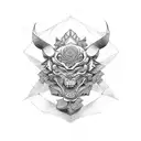 suminagashi tattoo design idea