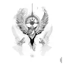 icarus tattoo design idea