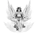 icarus myth  tattoo design idea