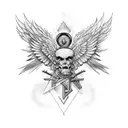 icarus myth  tattoo design idea