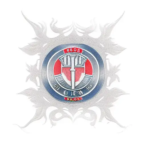 1. FC Union Berlin tattoo design idea