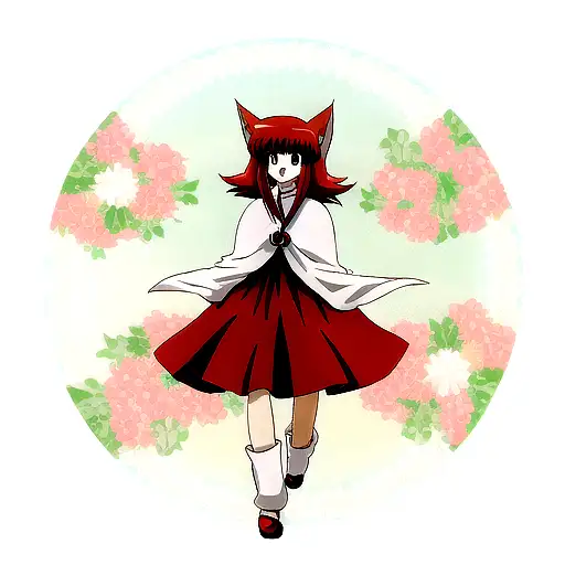 minuto whit kurama tattoo design idea