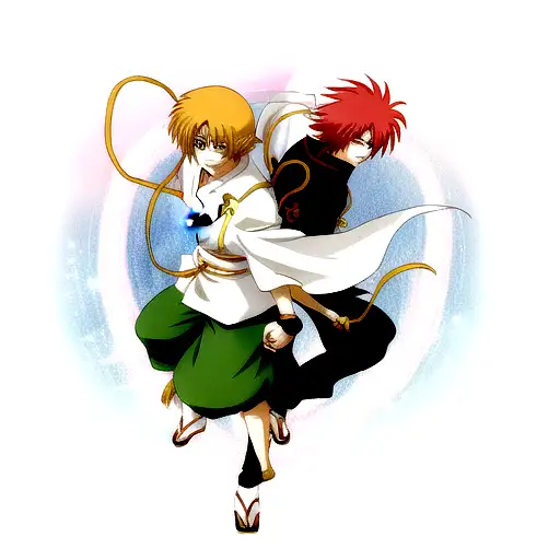 minato namikaze whit kurama tattoo design idea