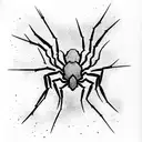 Spider tattoo design idea