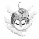 This too shall pass with a cherry blossom  tattoo design idea