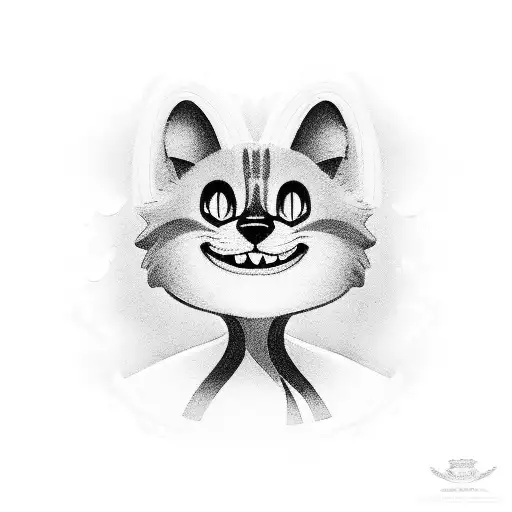 felix the cat greek statue tattoo design idea