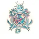 Die with memories not dreams tattoo design idea