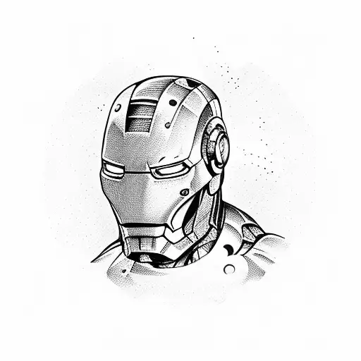 ironman race tattoo design idea
