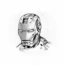 ironman race tattoo design idea