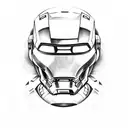 ironman race tattoo design idea