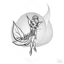 Tinkerbell  tattoo design idea
