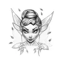 Tinkerbell  tattoo design idea