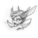 Tinkerbell  tattoo design idea
