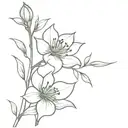 higanbana tattoo design idea