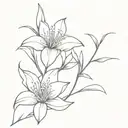 higanbana tattoo design idea