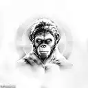 koba from planet of the apes tattoo design idea