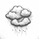 cloud  tattoo design idea