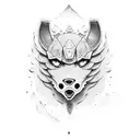 cloud  tattoo design idea