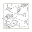 HUSTLER tattoo design idea