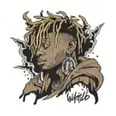 juice wrld 999 tattoo design idea