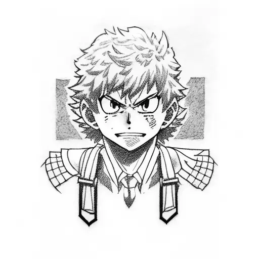 My Hero Academia tattoo design idea