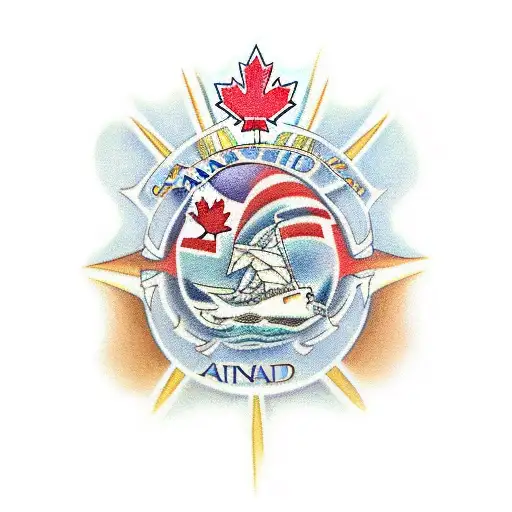 Canada, Ireland tattoo design idea