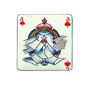 playing cards ace tattoo design idea