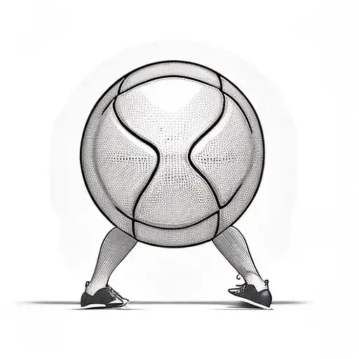 german, irish, christianity, and basketball tattoo design idea