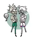 skull Rick and morty tattoo design idea