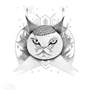 the Word Hannah tattoo design idea