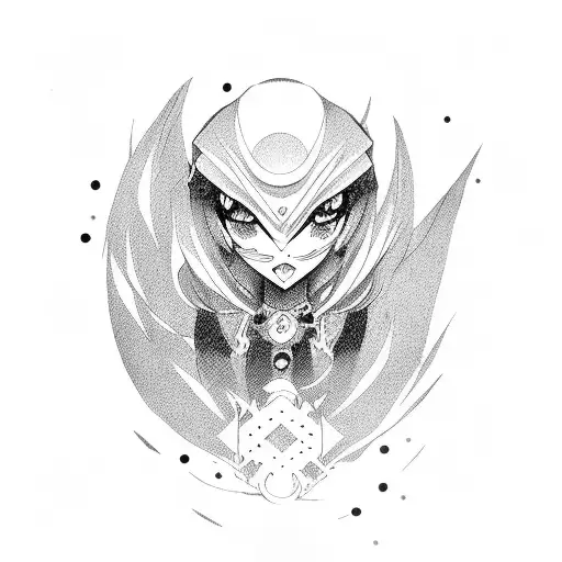 anime  tattoo design idea