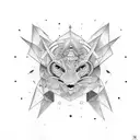 mind over matter tattoo design idea