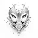 Majoras Mask tattoo design idea