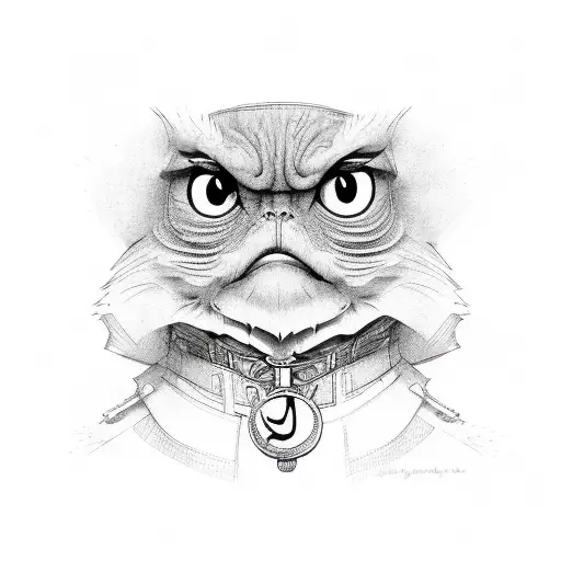 Mr Judgey McJudge Pants tattoo design idea