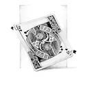 deck of cards tattoo design idea