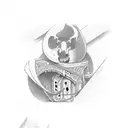 deck of cards tattoo design idea