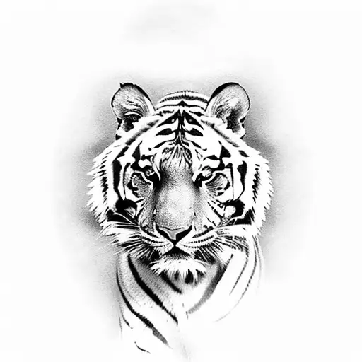 tiger  tattoo design idea