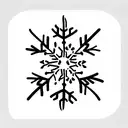 snowflake  tattoo design idea