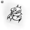 Mario, sonic, kratos tattoo design idea