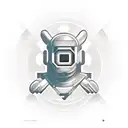 A hacker character wearing a Mario-themed outfit, surrounded by wifi signals and coding symbols tattoo design idea