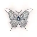 spine tattoo design idea