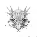 spine tattoo design idea