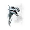 Dinosaur tattoo design idea