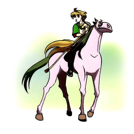 centaur harp and falcon tattoo design idea