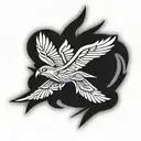 mn12 thunderbird logo  tattoo design idea